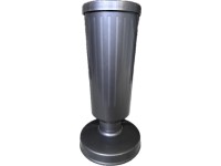 Madonna temetői műanyag váza 30 cm-es súllyal - grafit